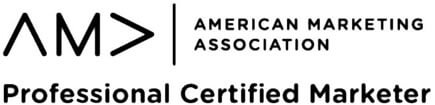 American Marketing Association certified marketer